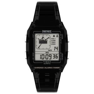 Timex Black Rubber Digital Men's Watch